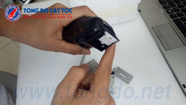 Bí quyết sử dụng để tông đơ chấn viền luôn sắc bén 3 ve sinh tong do chan vien 3