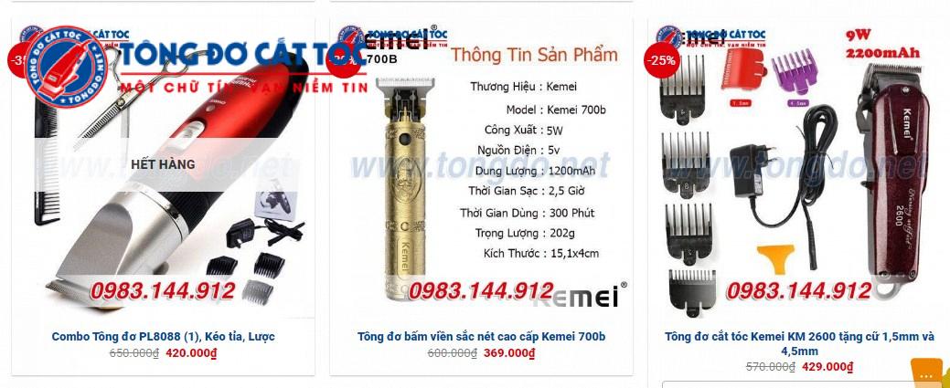 Mua tông đơ cắt tóc chính hãng - Siêu tiết kiệm tới 50% 2