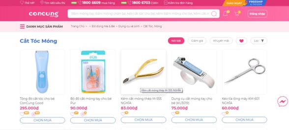 tong do cat toc concung