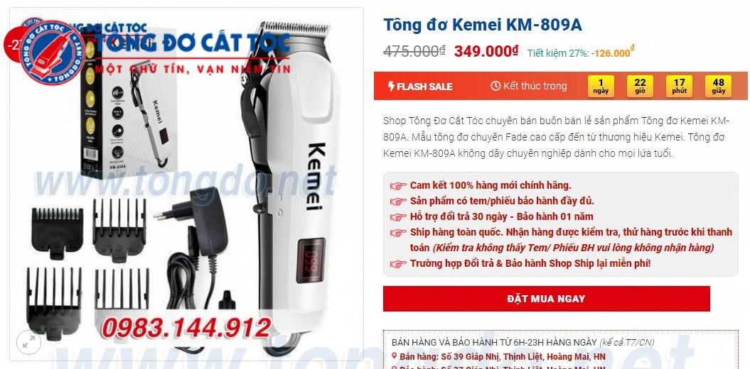 Tông đơ cắt tóc giá rẻ 1 Tông đơ cắt tóc giá rẻ 1