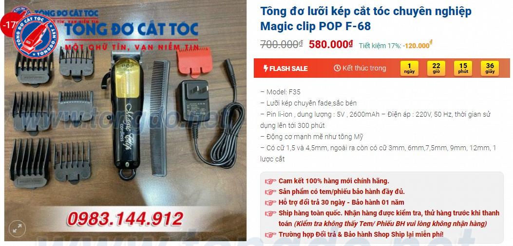 Tông đơ cắt tóc giá rẻ 3 Tông đơ cắt tóc giá rẻ 3