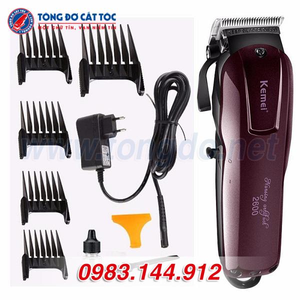 Tông đơ kemei 2600 chính hãng 2 Tông đơ kemei 2600 chính hãng 2
