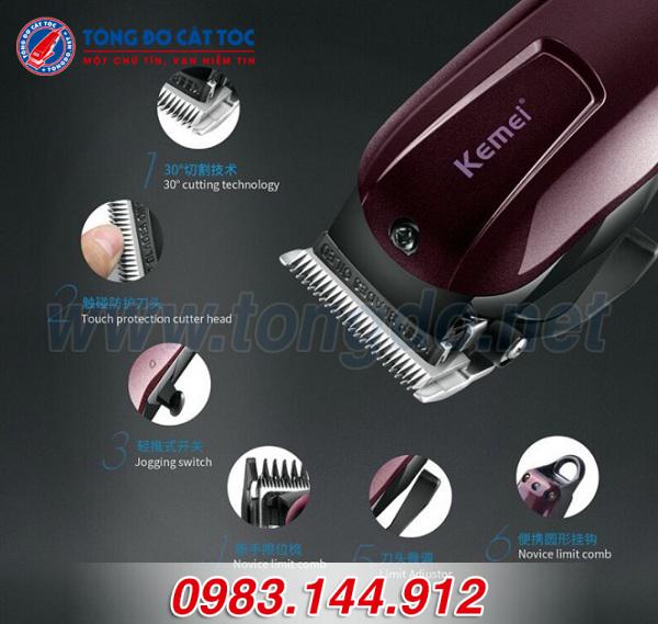Tông đơ kemei 2600 chính hãng 1 Tông đơ kemei 2600 chính hãng 1