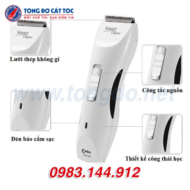 Tông đơ Codos 536 mua ở đâu chính hãng, giá rẻ?