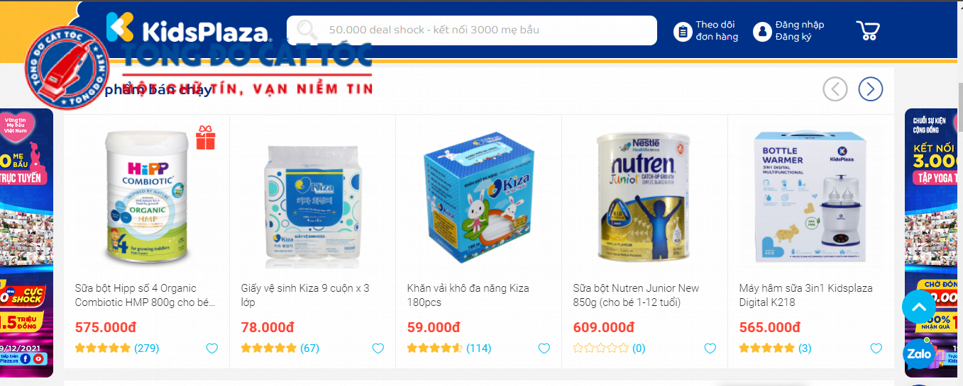 Review chi tiết tông đơ cắt tóc cho bé KidsPlaza 11 tong do cat toc cho be KidsPlaza 1