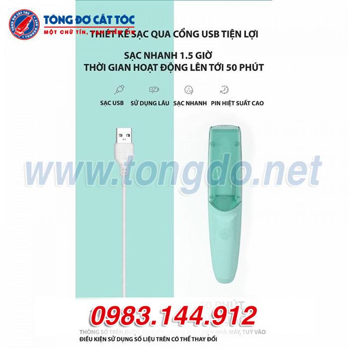 Tông đơ cắt tóc cho bé có hút thông minh - Tiện lợi cho mẹ, an toàn cho bé 13 Tông đơ cắt tóc cho bé hút hóc tự động YD-0955