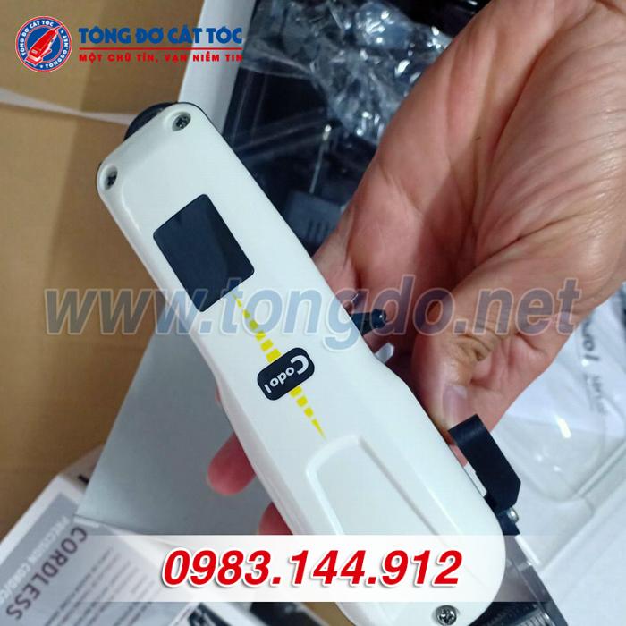 Tông đơ cắt tóc cho bé không ồn, siêu êm Codol CHC-809A 12 Ưu điểm của tông đơ cắt tóc cho bé Codol CHC-809A