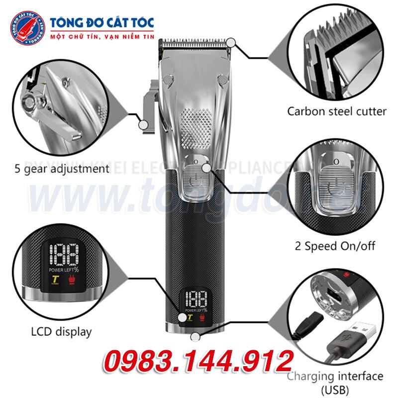 Kemei-K33S-3 Kemei K33S 3