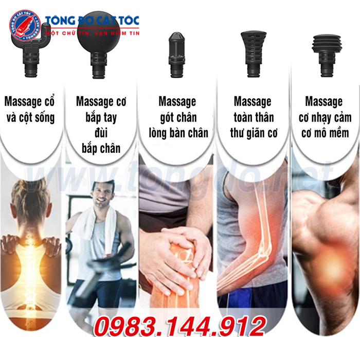 Súng massage giải cơ Ai Booster Lightsaber