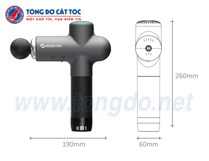Súng massage cơ Booster Lightsaber