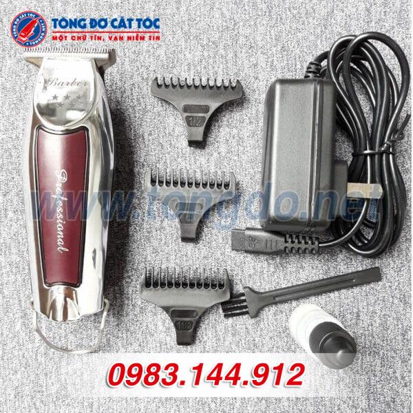Combo tông đơ +codos 918+ baber 9220+ kéo cắt+ kéo tỉa+ dao cạo+ áo choàng+ lược+ bao da+chổi phủi 20 - chan vien barber 2 600x600 2